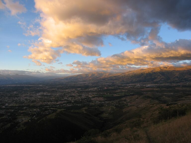Atardecer desde el Ilaló