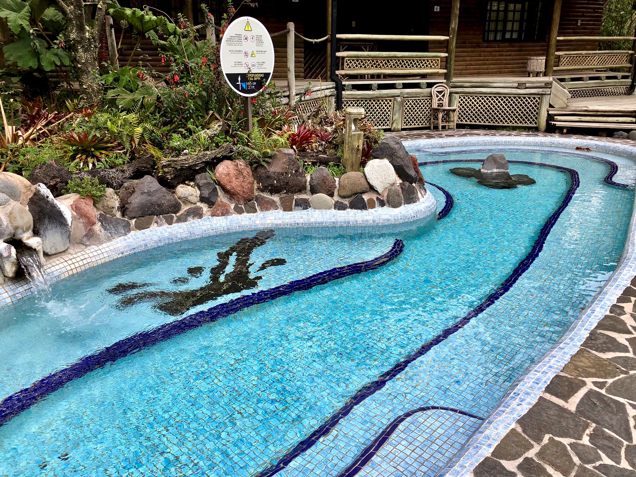 Piscina de las termas de Papallacta